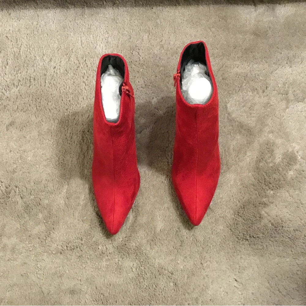 Faux Suede Booties